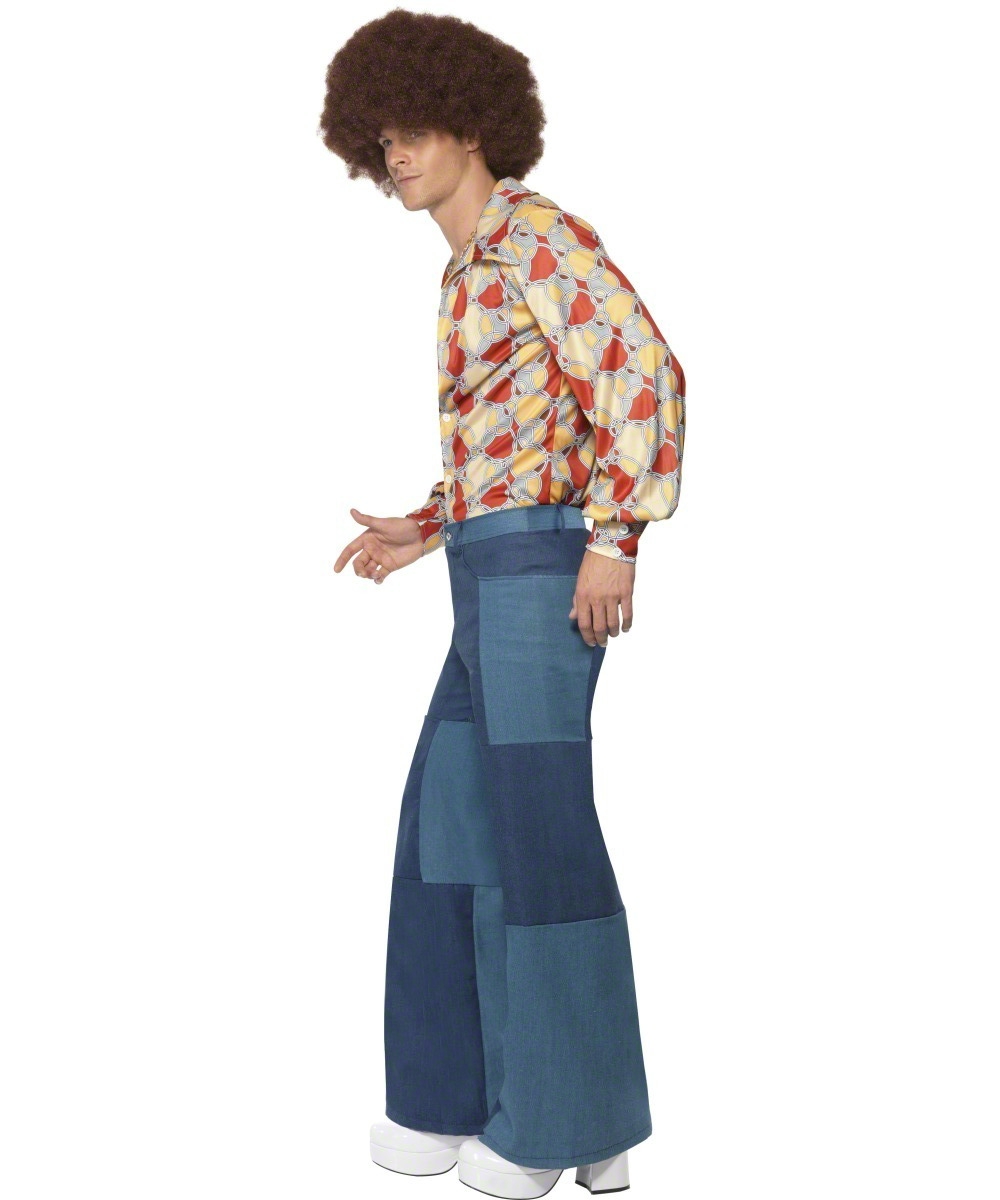 70s denim outfit