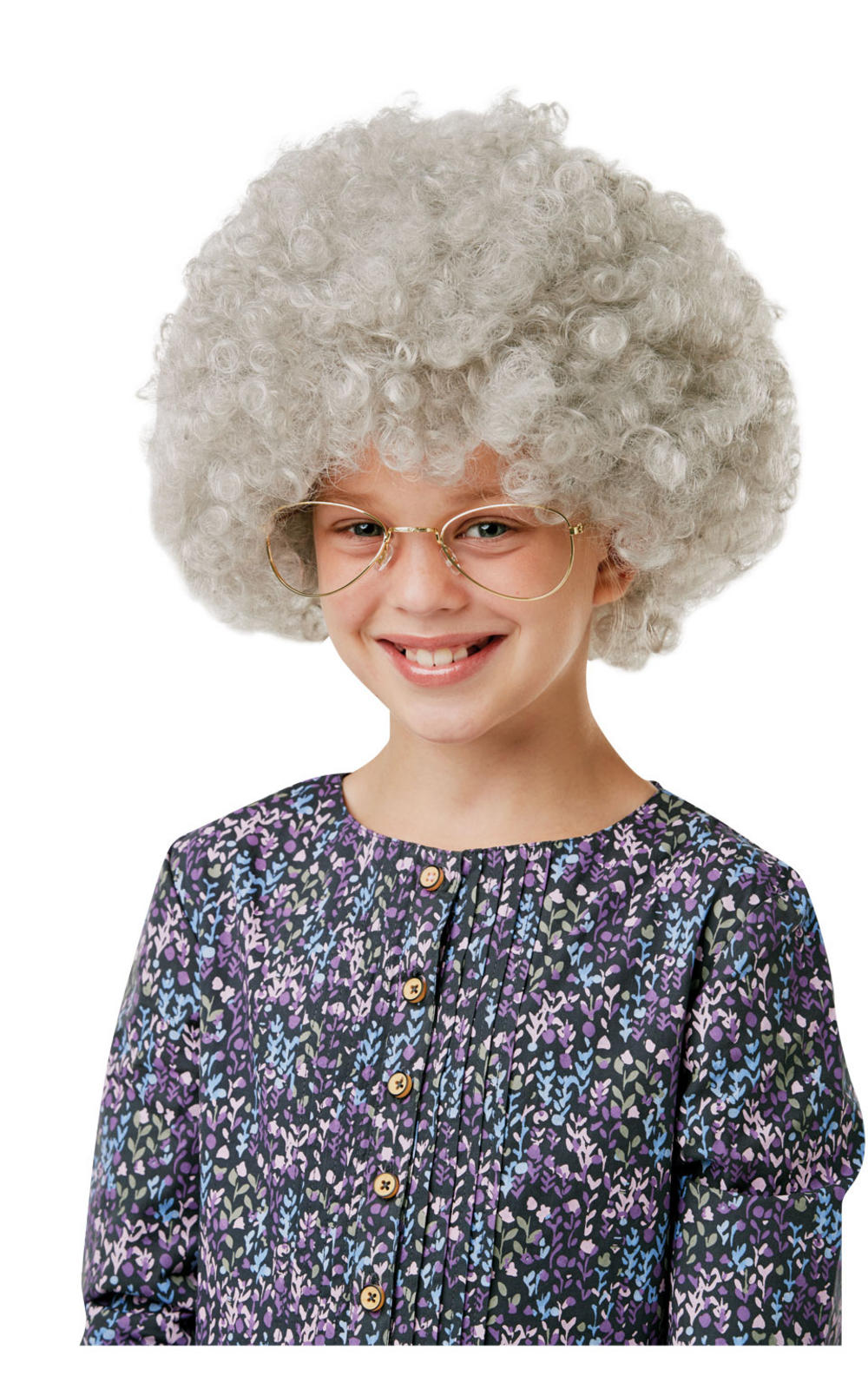 Granny Childs Wig Wigs Mega Fancy Dress