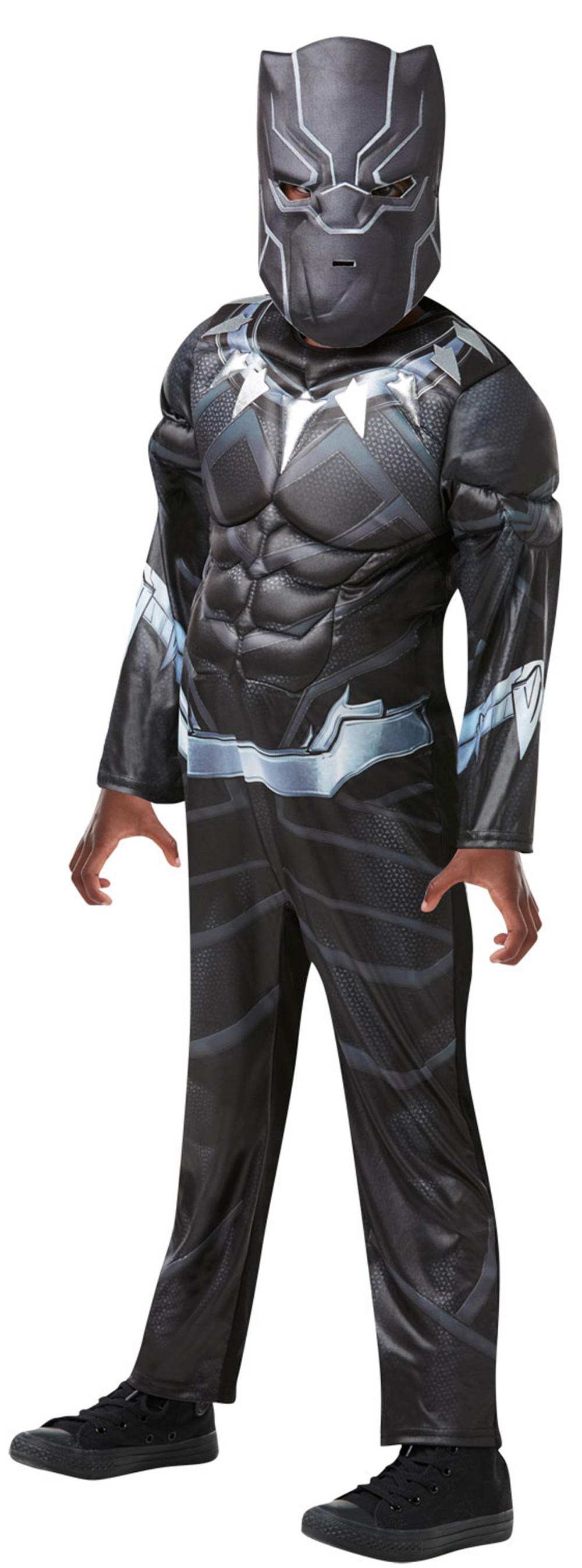 deluxe-Black Panther Boys Costume | Letter 