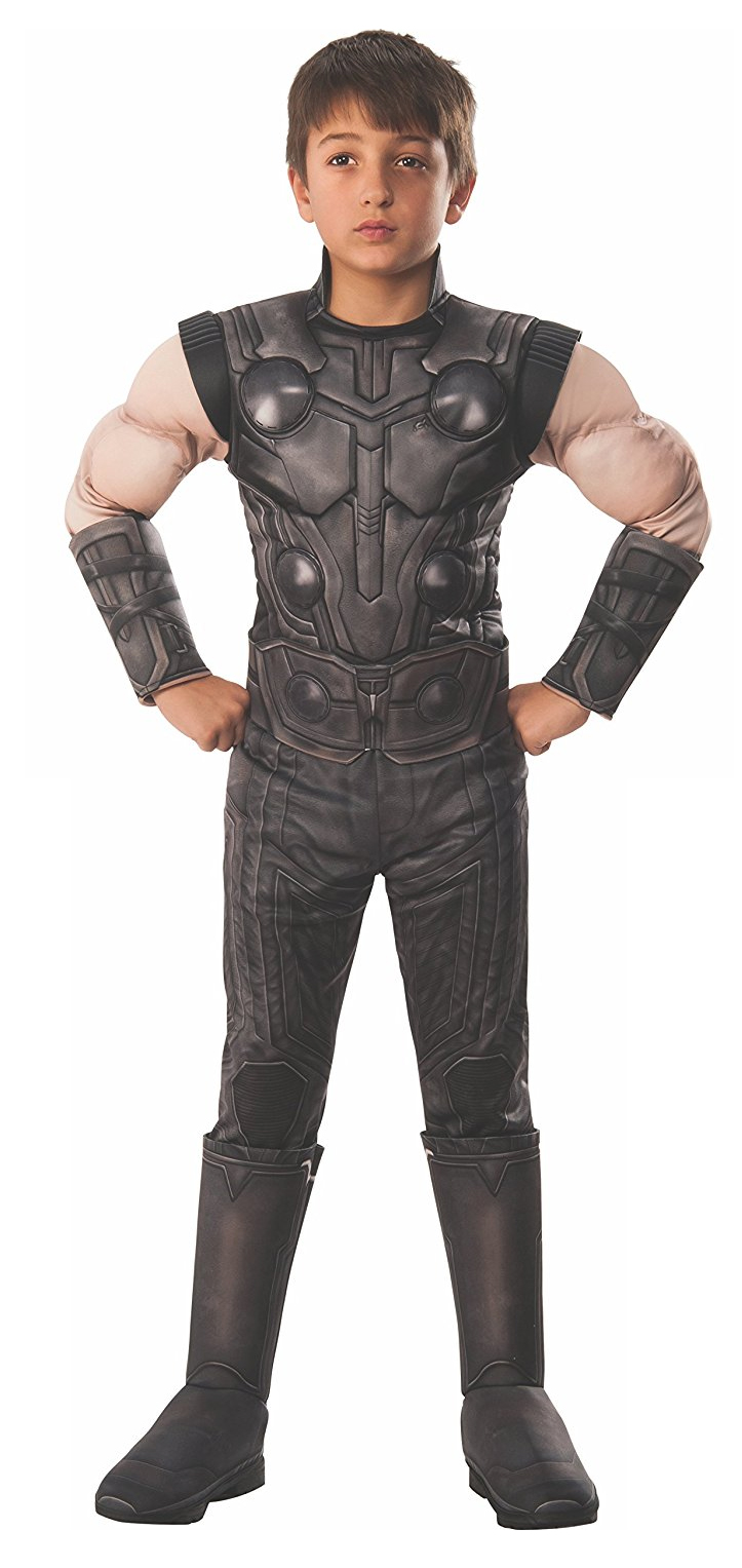 Deluxe Infinity Wars Thor Boys Costume All Boy's World Book Day Costumes Mega Fancy Dress