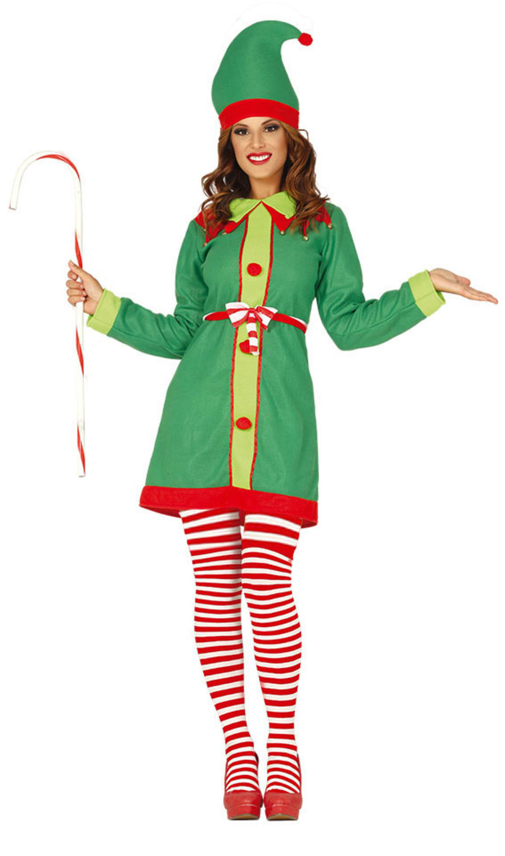 Ladies Elf Costume TV, Book and Film Costumes Mega Fancy Dress