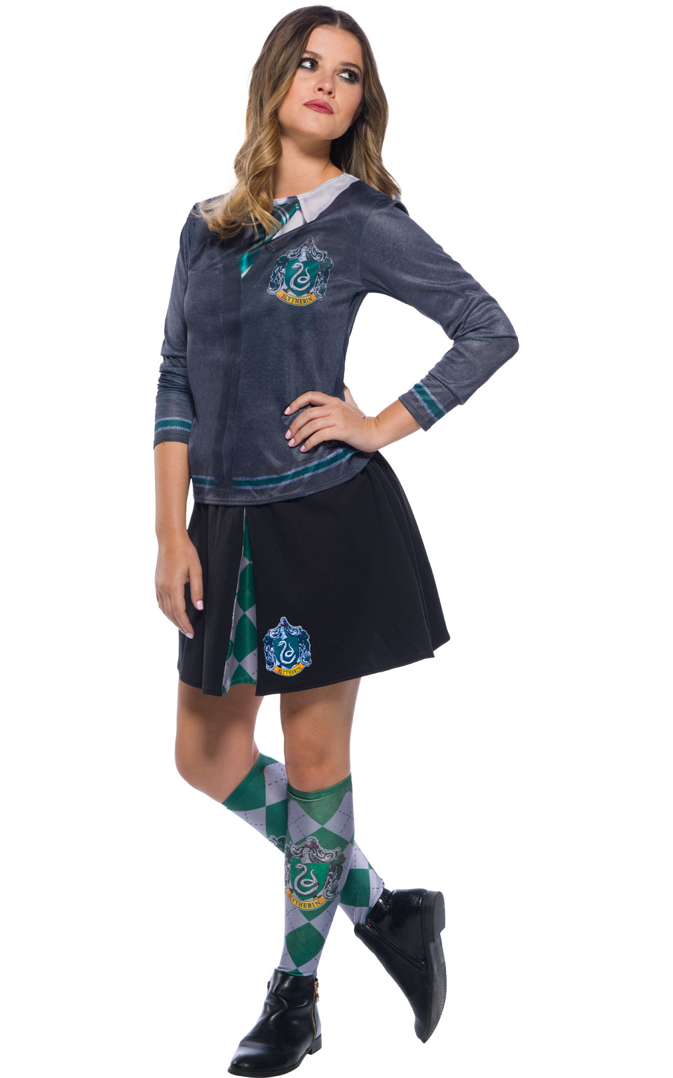 Harry Potter Top Donna Costume Hogwarts uniforme Libro Adulti Giorno Costumi