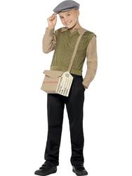 Wartime Boys Fancy Dress British Historic Book Day Childrens Kids Costume New