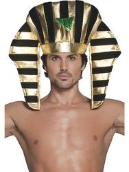 Egyptian Pharoah Headpiece Adults Fancy Dress Ancient Egypt Costume Accessory