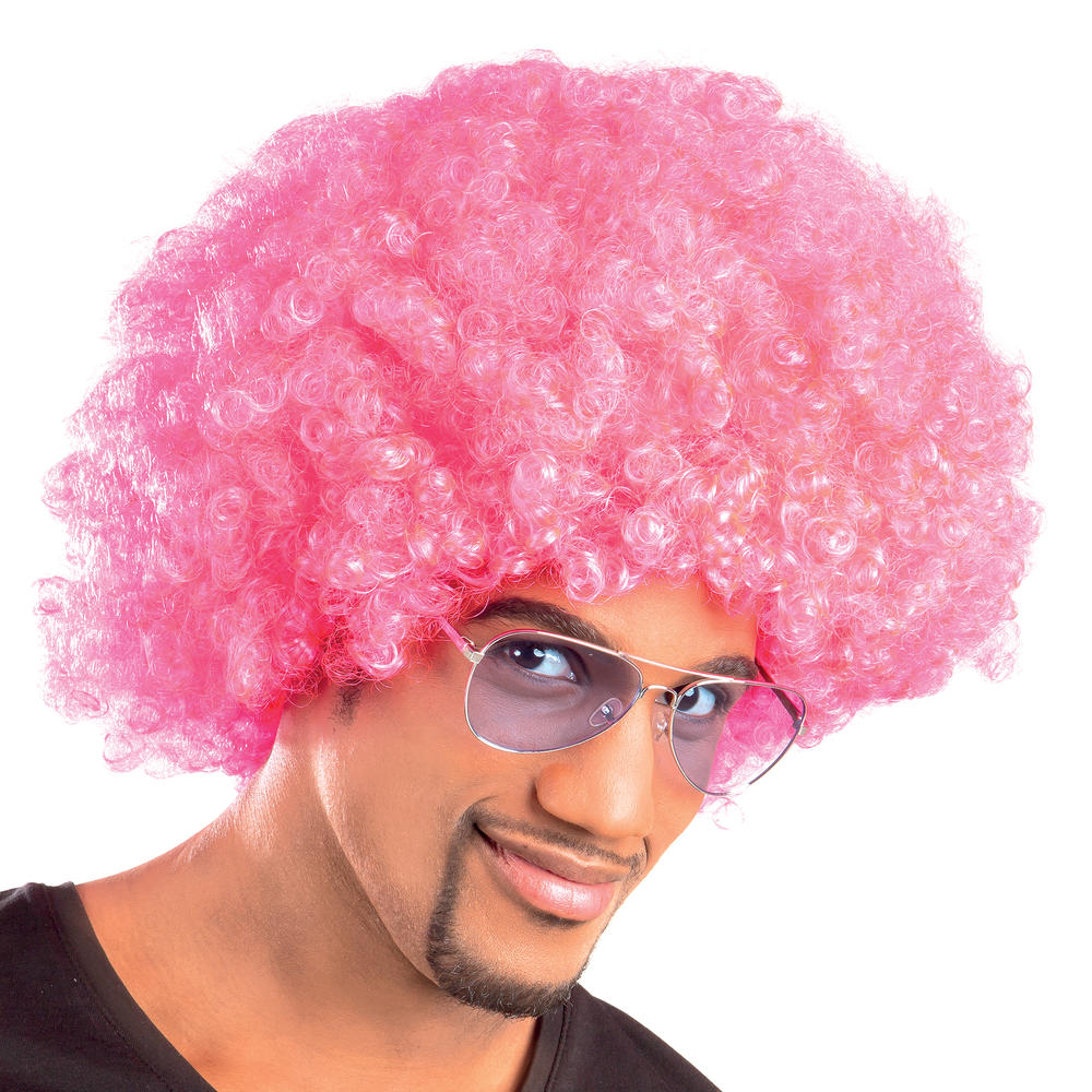 1970s 2025 pink wig