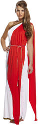 Roman Empress Toga Ladies Fancy Dress Greek Grecian Womens Costume UK 10 12 14
