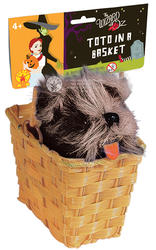 Toto Dog in Basket Girls Fancy Dress Wizard of Oz Dorothy Costume Accessory