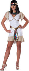 Egyption Jewel Ladies Fancy Dress Cleopatra Queen of Nile Womens Costume Outfit