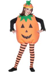 Pumpkin Halloween Kids Boys Girls Fancy Dress Costume