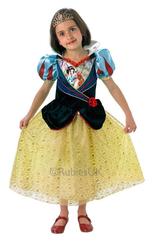 Shimmer Snow White Girls Fancy Dress Disney Fairytale Kids Childs Costume Outfit