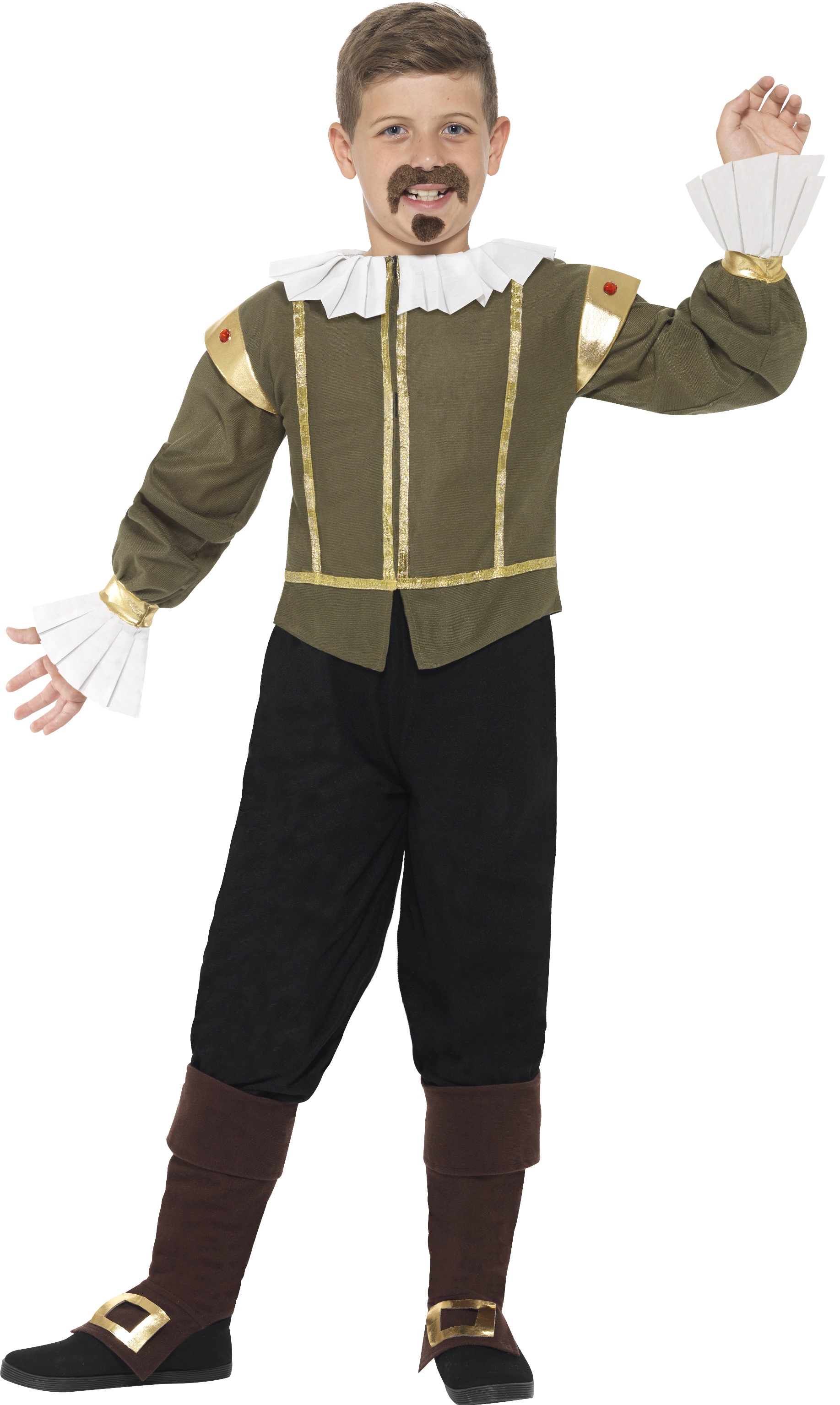 Brand New Renaissance Medieval King Arthur Boy Child Costume