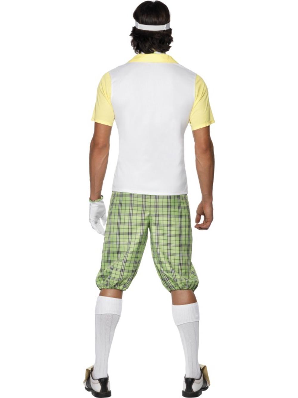 Golfing Golfer Sports Man Fancy Dress Adult Pub Golf Mens Uniform