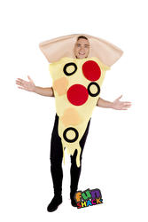 Novelty Pizza Slice Fancy Dress Italy Stag Hen Night Funny Adults Food Costume