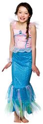 Mystical Mermaid Girls Fancy Dress Fairy Tale Sea Myth Kids Book Week Costume