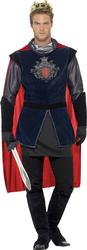 Deluxe King Arthur Mens Medieval Fancy Dress Fairytale Book Adults Costume New