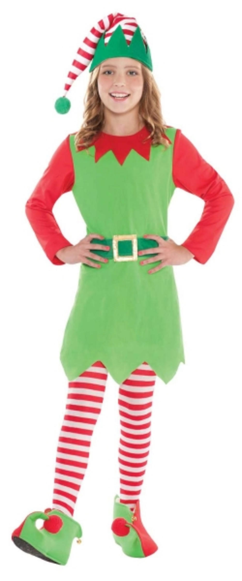 Merry Elf Girls Fancy Dress Age 8-14 