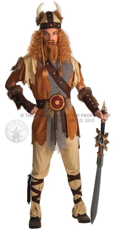 Viking Warrior + Helmet Mens Fancy 