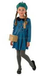 Wartime Girl Fancy Dress Childrens 1930s 1940s Kids Book 40's Costume Outfit