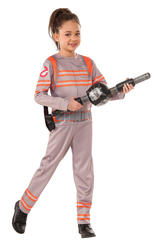 Ghostbusters Girls Fancy Dress Halloween Kids Childrens Movie Costume Outfit New