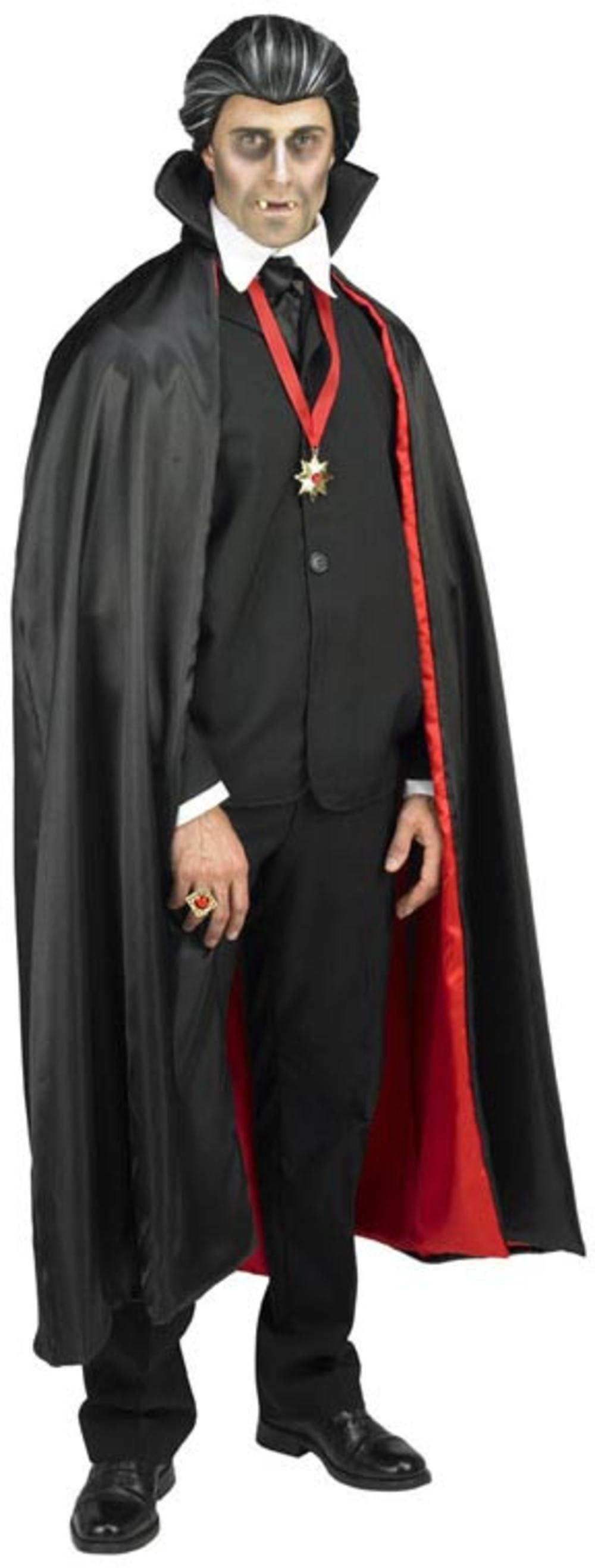 Count Dracula Mens Fancy Dress Gothix Vampire Adults Halloween Costume