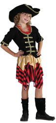 Buccaneer Pirate Sweetie Girls Fancy Dress Caribbean World Book Day Kids Costume