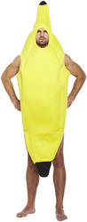 Banana Mens Fancy Dress Novelty Fun Fruit Food Mens Ladies Stag Costume Outfit