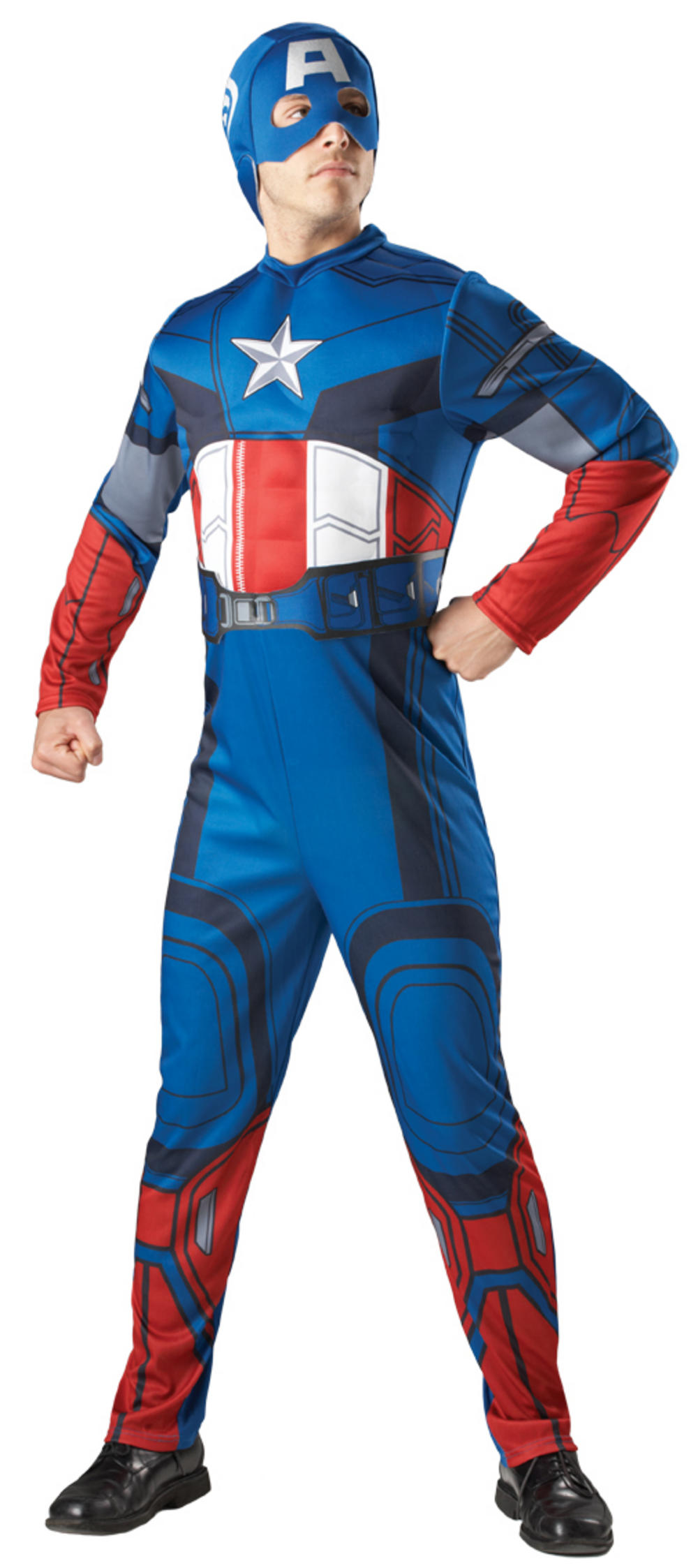 costumes captain america day next delivery Deluxe Captain America Costumes    Costume Mega Avengers