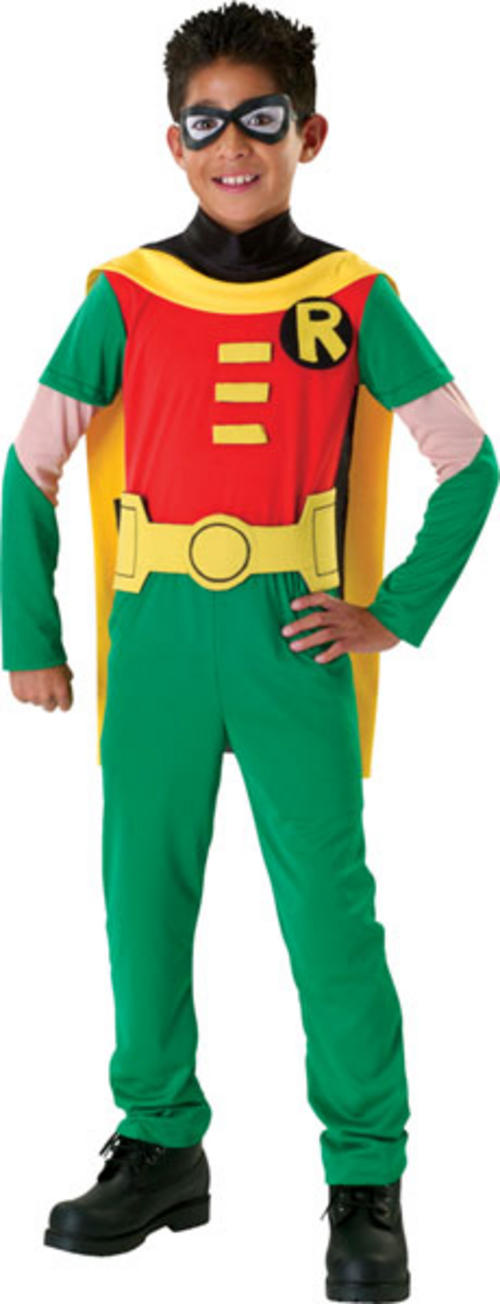 Boys Robin Teen Titans Costume Superhero & Villain Costumes Mega