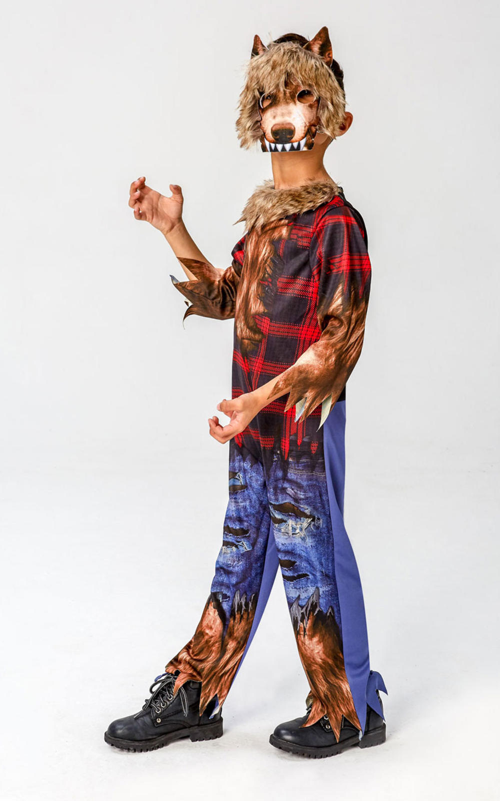 Kids Werewolf Costume All Halloween Mega Fancy Dress