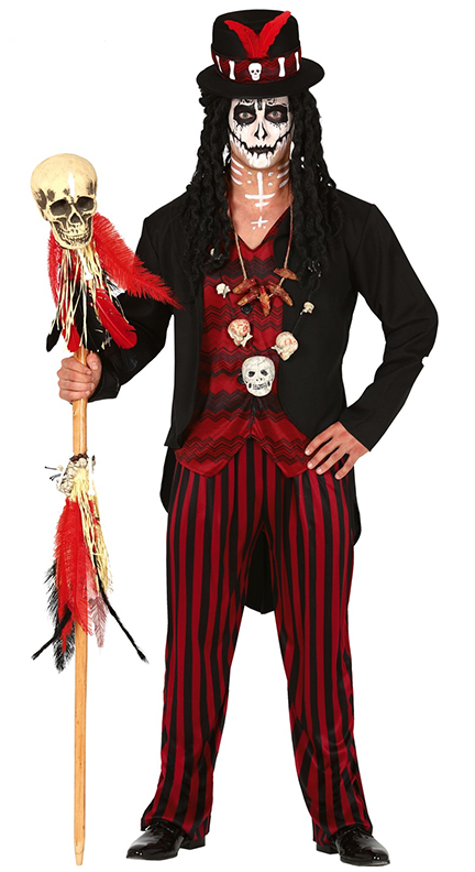 Mens Voodoo Man Costume | Halloween Sale 2019 | Mega Fancy Dress