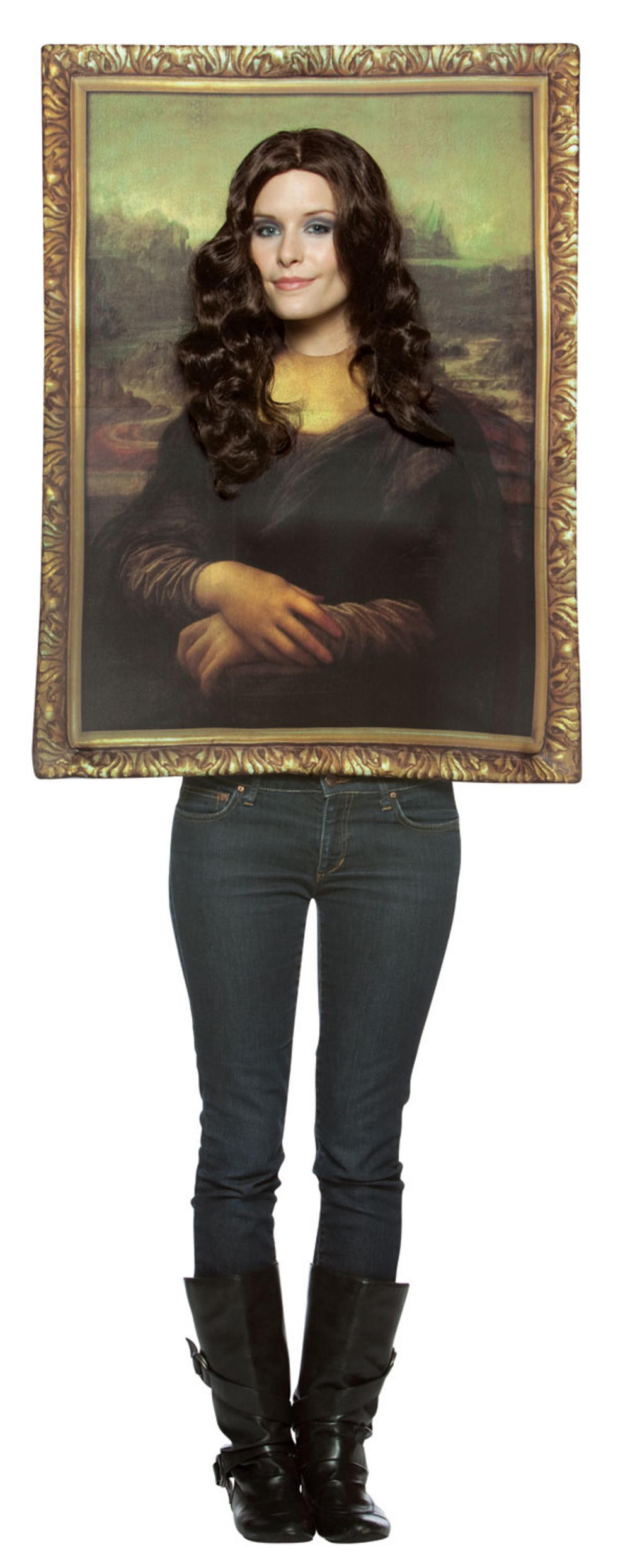 Mona Lisa Picture Frame Costume All Las Costumes Mega Fancy Dress Mona Lisa Picture Frame Costume