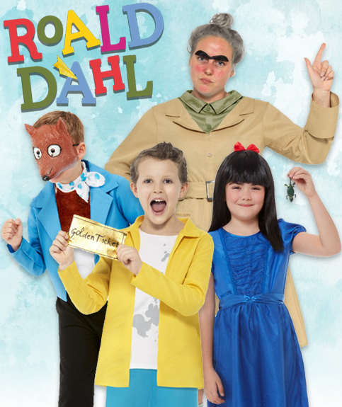 Roald Dahl World Book Day Fancy Dress Costumes