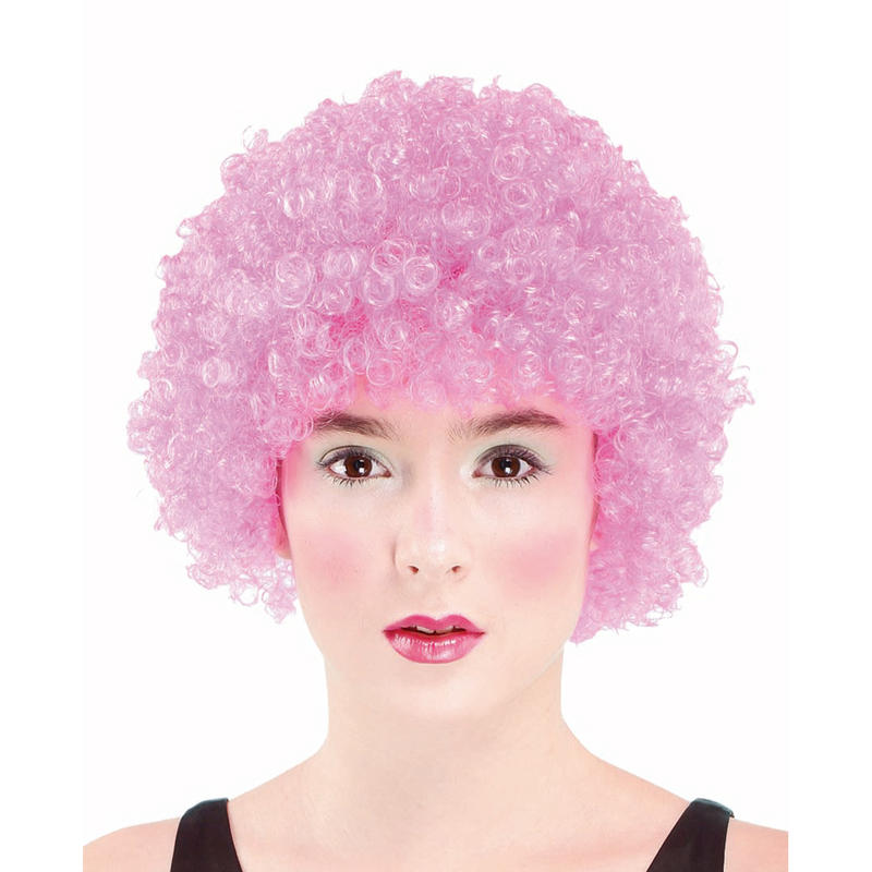 Baby Pink Afro Wig | Wigs | Mega Fancy Dress