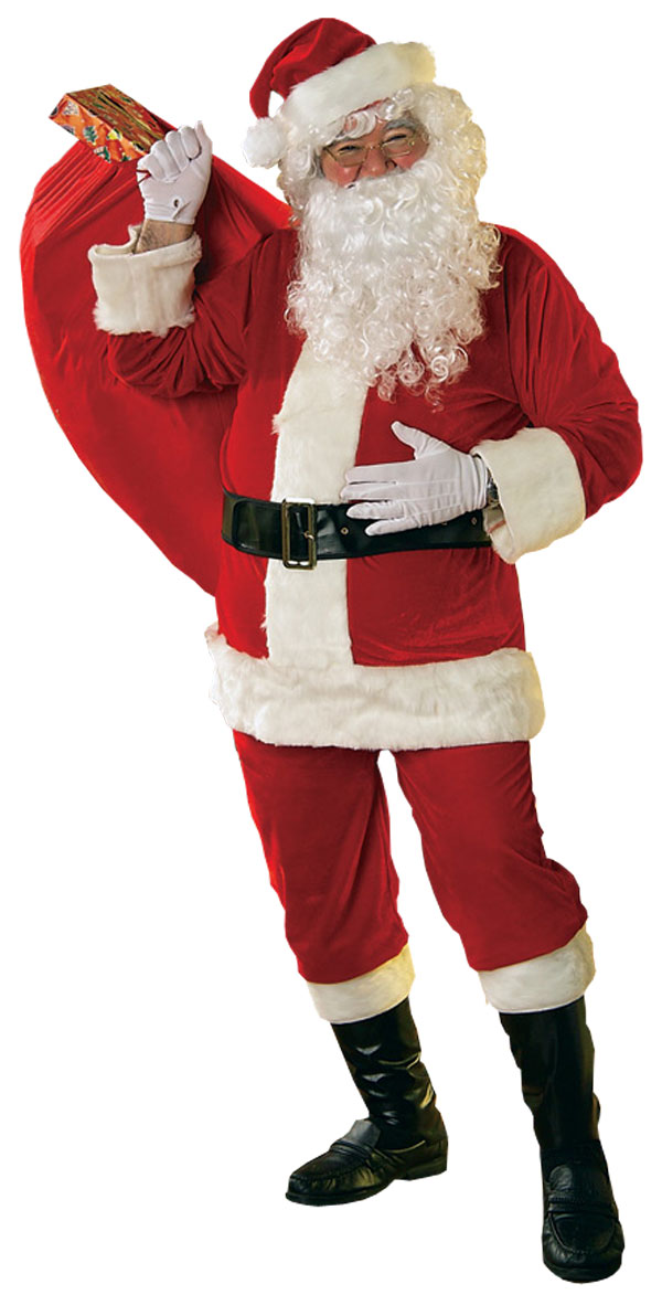 inflatable father christmas costume