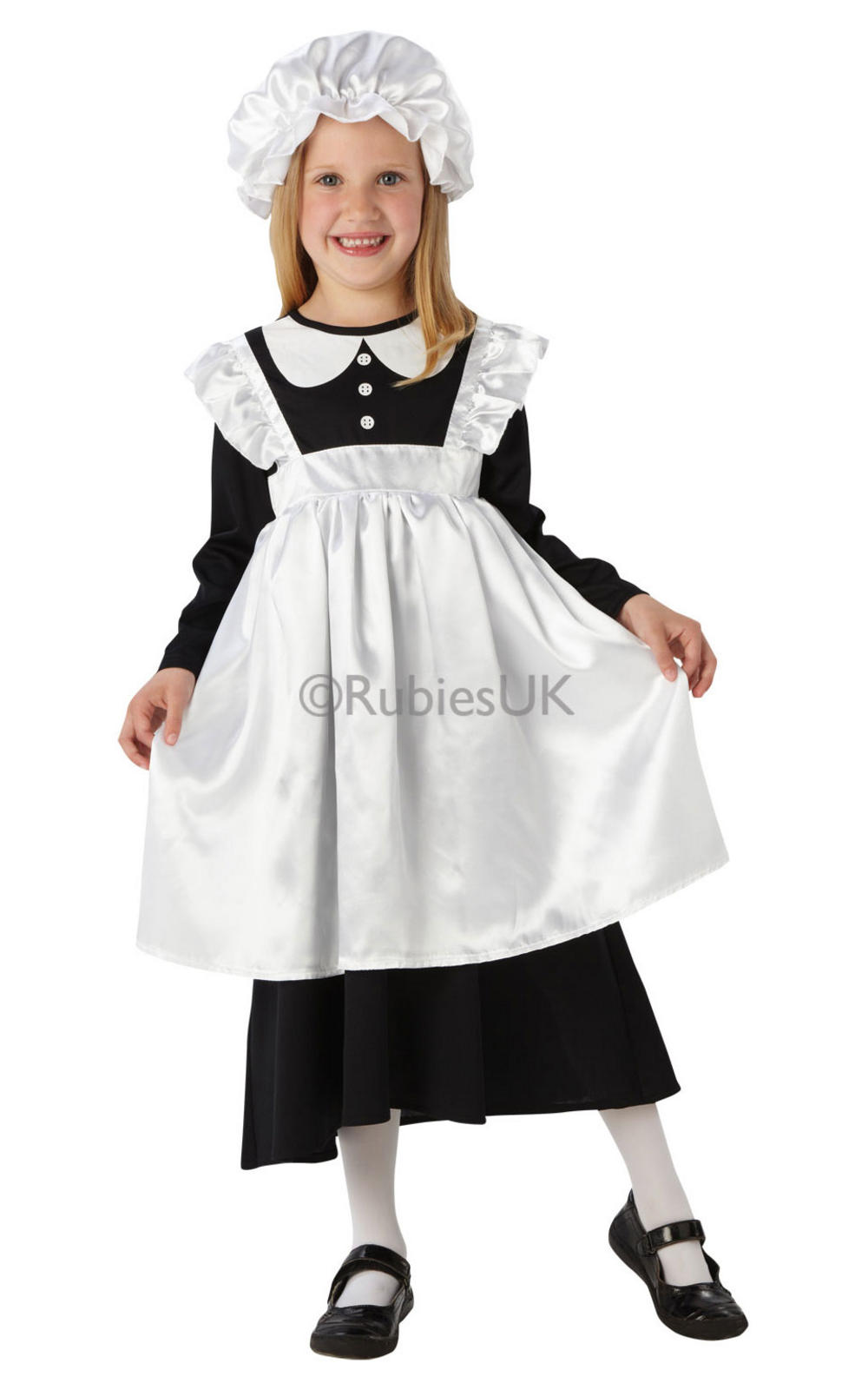 Kids Victorian Maid Costume | Girl's World Book Day Fancy Dress ...