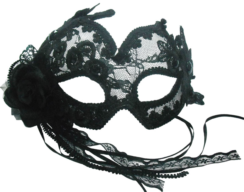 transparent flowery black eye