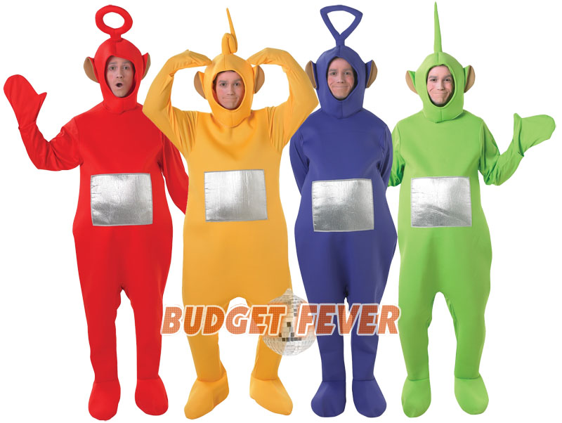 Licensed Teletubbies Fancy Dress Costumes Book Week TV Mens Ladies ...