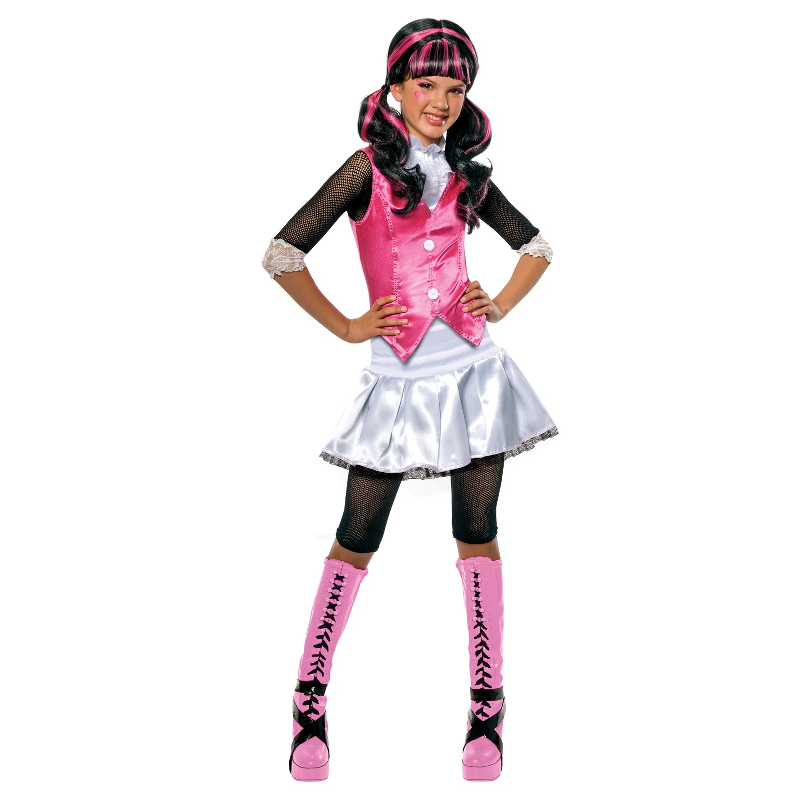 Monster High Girls Book Week Fancy Dress Kids Halloween Child Costume