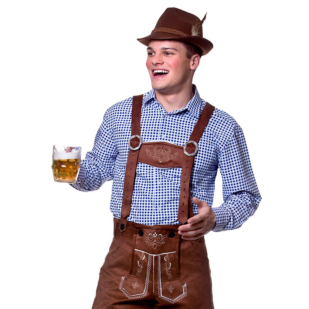 Oktoberfest Herren T-Shirt Mit Aufdruck - Kurzarm Shirt Für Wiesn & Feste