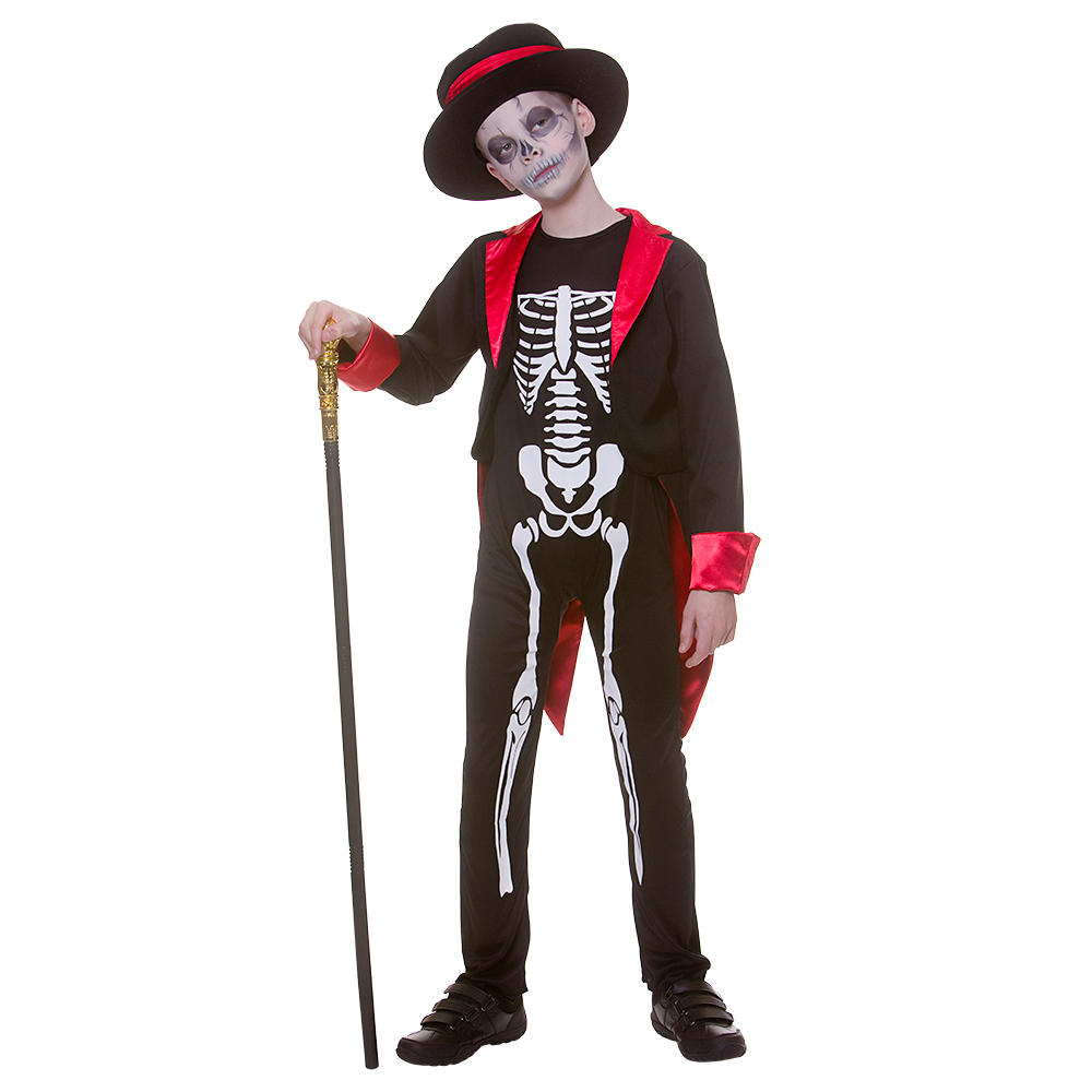 Kids Mr Skelebones Costume | All Boy's Halloween Costumes | Mega Fancy ...