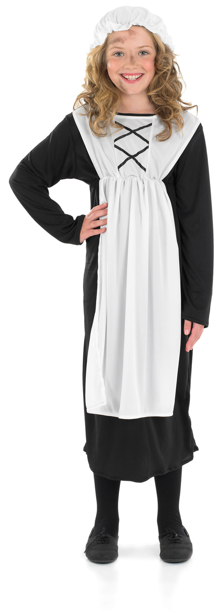 Girls Urchin Girl Fancy Dress Costume 
