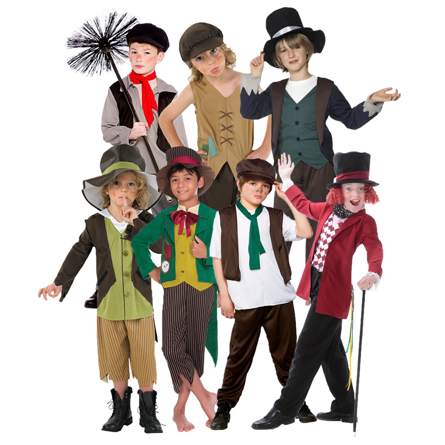 Dickensian Boy Childrens Costume