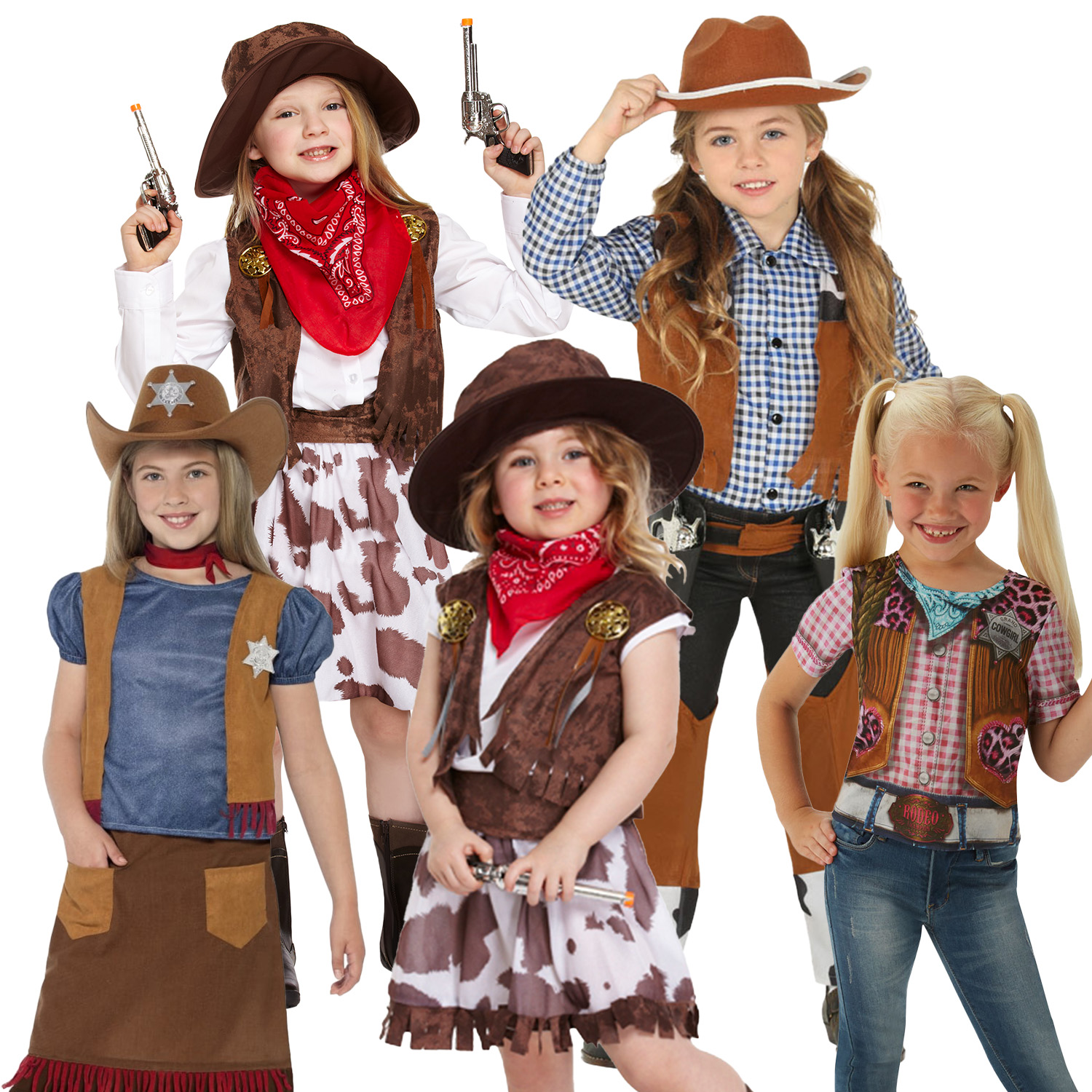 Cowboy Wild West Childrens Costume