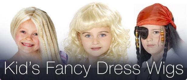 fancy dress wigs for kids