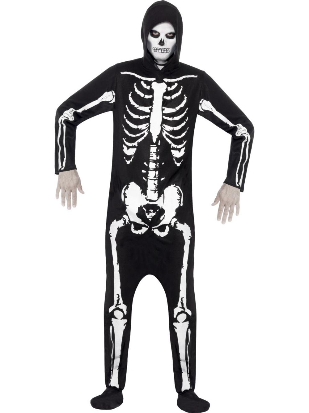 skeleton jumpsuit mens