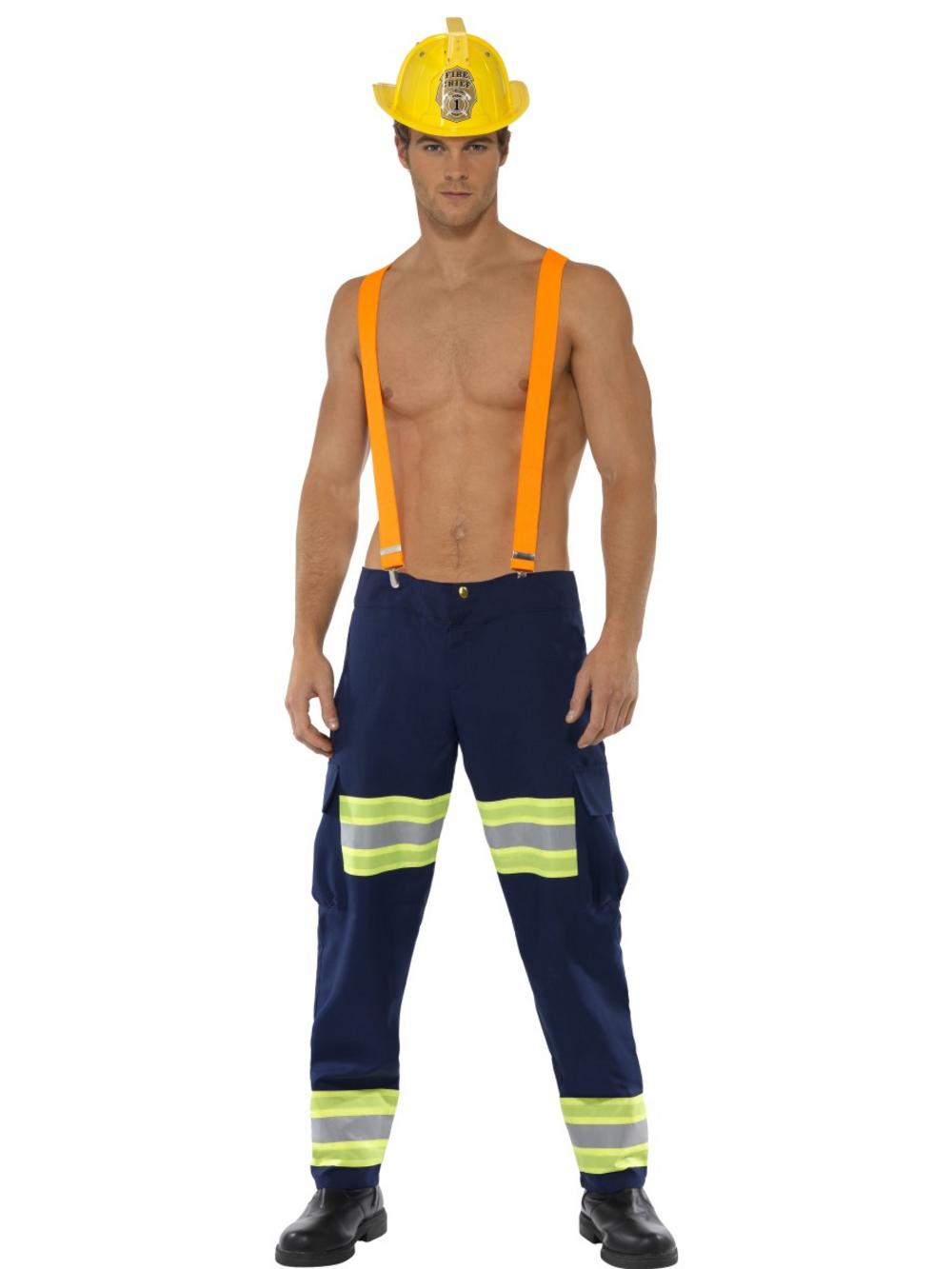 Stag Party Costumes Mega Fancy Dress Fever Firefighter Costume
