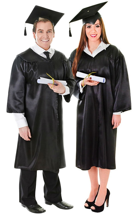 cap and gown for men