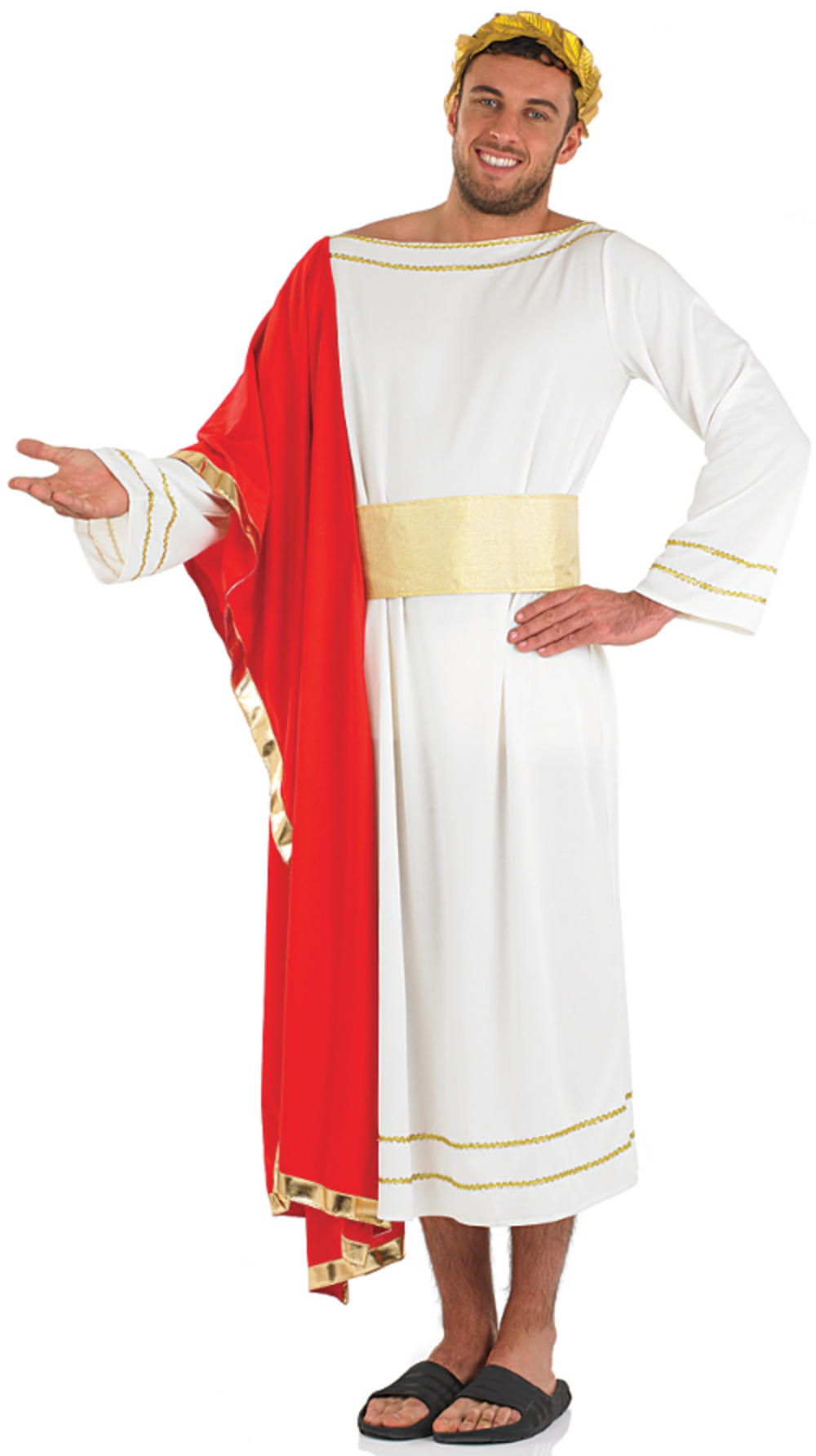 Mens Roman Emperor Fancy Dress Costume Adult Book Day Fancy Dress Mega Fancy Dress