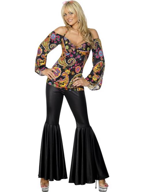 60s Hippie Flares and Top Set | Women's 