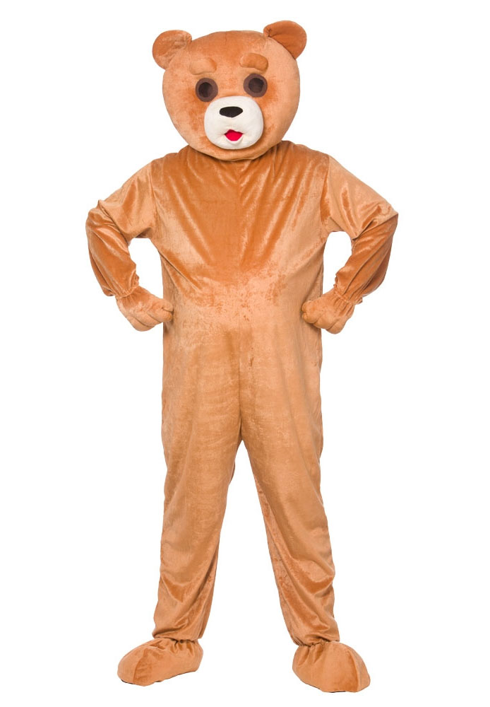 Funny Teddy Mascot Costume | Animal & Nature Costumes | Mega Fancy Dress Funny Teddy Mascot Costume | Animal & Nature Costumes | Mega Fancy Dress